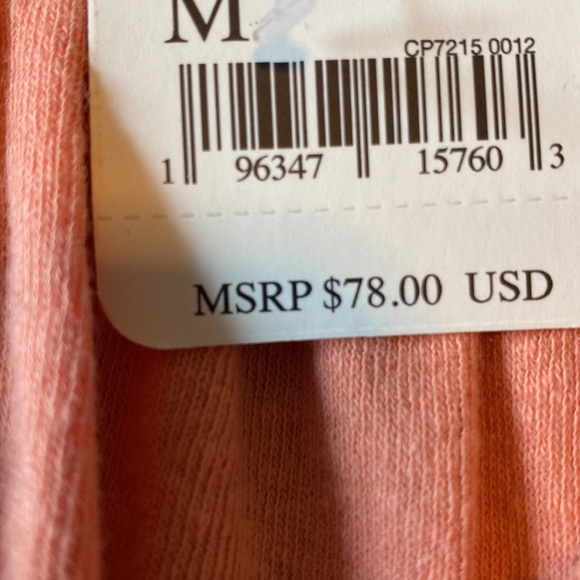 NWT Free People Darren Cropped Linen/ Cotton Long Billowing sleeves | size M - Picture 6 of 9